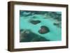 Dominican Republic, Punta Cana, Bavaro, View of Two Heart Shaped Reefs-Jane Sweeney-Framed Photographic Print