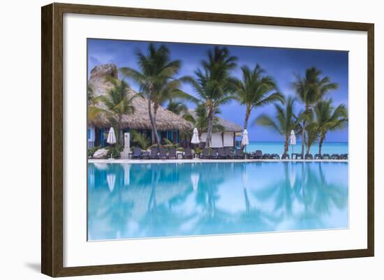 Dominican Republic, Punta Cana, Cap Cana, Swimmkng Pool at the Sanctuary Cap Cana Resort and Spa-Jane Sweeney-Framed Photographic Print