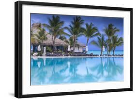 Dominican Republic, Punta Cana, Cap Cana, Swimmkng Pool at the Sanctuary Cap Cana Resort and Spa-Jane Sweeney-Framed Photographic Print