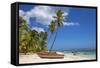 Dominican Republic, Punta Cana, Parque Nacional Del Este, Saona Island, Mano Juan-Jane Sweeney-Framed Stretched Canvas