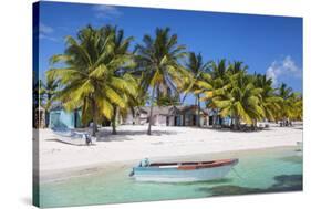 Dominican Republic, Punta Cana, Parque Nacional Del Este, Saona Island, Mano Juan-Jane Sweeney-Stretched Canvas