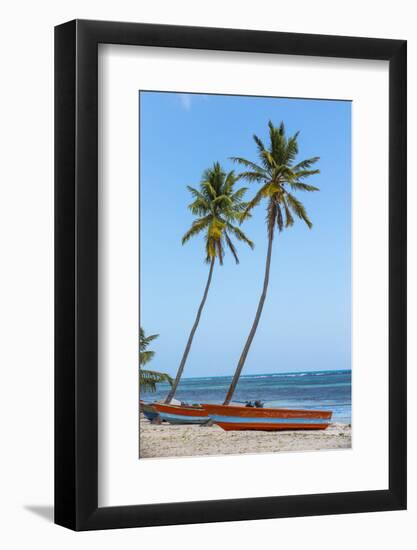 Dominican Republic, Punta Cana, Parque Nacional Del Este, Saona Island, Mano Juan-Jane Sweeney-Framed Photographic Print