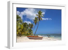 Dominican Republic, Punta Cana, Parque Nacional Del Este, Saona Island, Mano Juan-Jane Sweeney-Framed Photographic Print