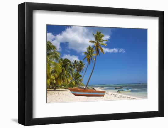 Dominican Republic, Punta Cana, Parque Nacional Del Este, Saona Island, Mano Juan-Jane Sweeney-Framed Photographic Print