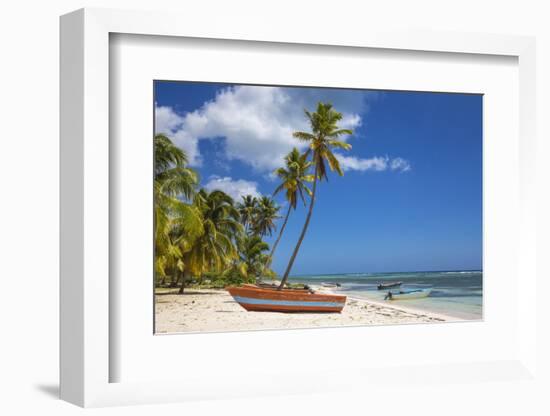 Dominican Republic, Punta Cana, Parque Nacional Del Este, Saona Island, Mano Juan-Jane Sweeney-Framed Photographic Print