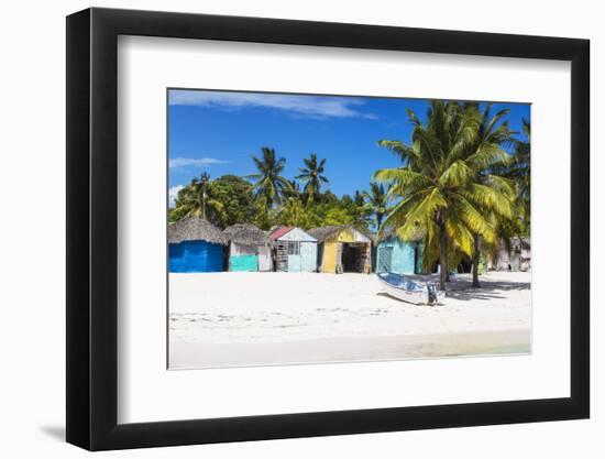 Dominican Republic, Punta Cana, Parque Nacional Del Este, Saona Island, Mano Juan-Jane Sweeney-Framed Photographic Print