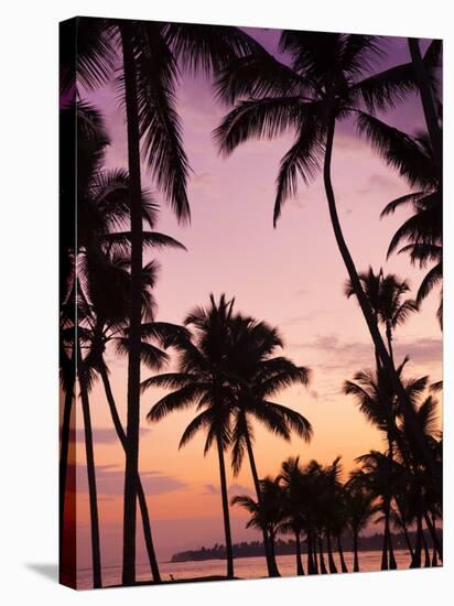 Dominican Republic, Samana Peninsula, Las Terrenas, Playa Las Terrenas Beach-Walter Bibikow-Stretched Canvas