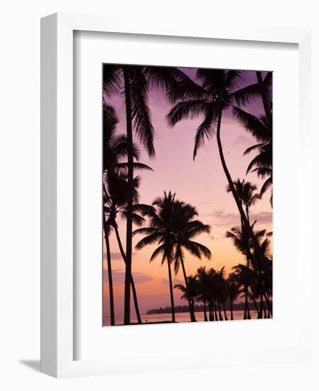 Dominican Republic, Samana Peninsula, Las Terrenas, Playa Las Terrenas Beach-Walter Bibikow-Framed Photographic Print