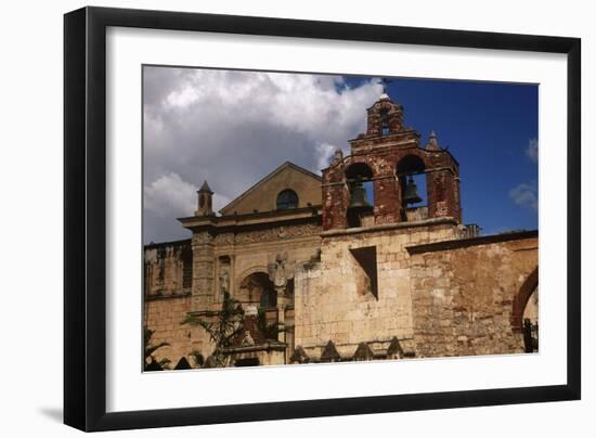 Dominican Republic, Santo Domingo, Cathedral of Santa María La Menor-null-Framed Giclee Print