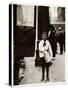 Dominick Carroll, Newsboy, Philadelphia, Pennsylvania, c.1910-Lewis Wickes Hine-Stretched Canvas