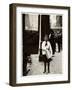 Dominick Carroll, Newsboy, Philadelphia, Pennsylvania, c.1910-Lewis Wickes Hine-Framed Giclee Print