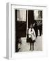 Dominick Carroll, Newsboy, Philadelphia, Pennsylvania, c.1910-Lewis Wickes Hine-Framed Giclee Print