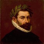 Portrait of the Poet Alonso De Ercilla Y Zuniga, (1533-159), Between 1576 and 1578-Dominico El Greco-Framed Stretched Canvas