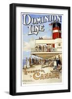 Dominion Line Liverpool-null-Framed Giclee Print