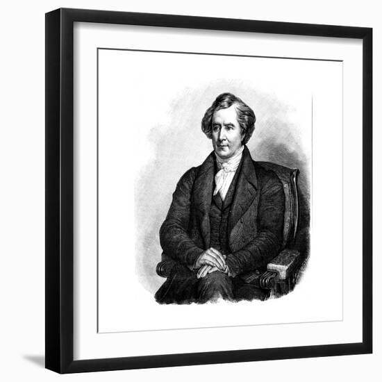 Dominique Francois Jean Arago (1786-185), French Astronomer, Physicist and Politician-Ary Scheffer-Framed Giclee Print