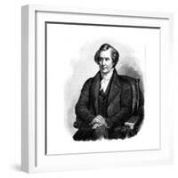 Dominique Francois Jean Arago (1786-185), French Astronomer, Physicist and Politician-Ary Scheffer-Framed Giclee Print