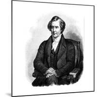 Dominique Francois Jean Arago (1786-185), French Astronomer, Physicist and Politician-Ary Scheffer-Mounted Giclee Print