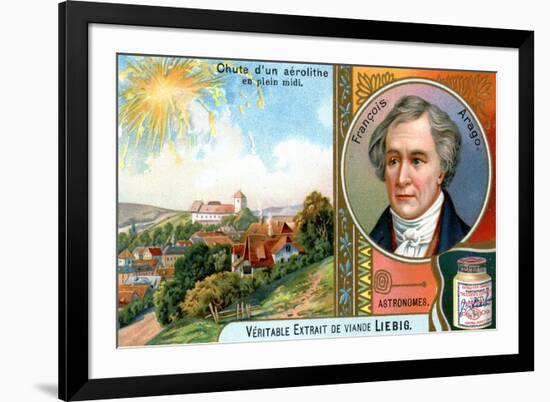 Dominique Francois Jean Arago, French Astronomer, Physicist and Politician-null-Framed Giclee Print