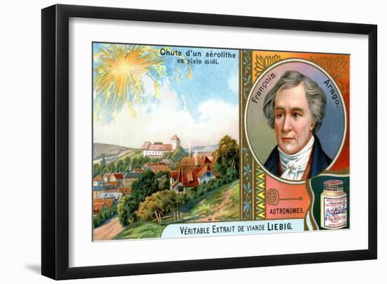 Dominique Francois Jean Arago, French Astronomer, Physicist and Politician-null-Framed Giclee Print