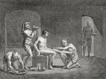 Inside an Egyptian Bathhouse, C.1820s-Dominique Vivant Denon-Giclee Print