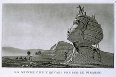 The Sphinx at Giza, from 'Voyage en Egypte'-Dominique Vivant Denon-Framed Giclee Print