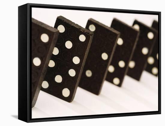 Dominoes-null-Framed Stretched Canvas