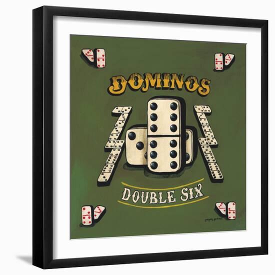 Dominos-Gregory Gorham-Framed Art Print