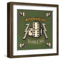 Dominos-Gregory Gorham-Framed Art Print