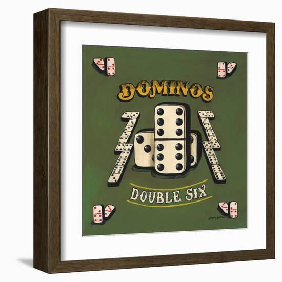 Dominos-Gregory Gorham-Framed Art Print