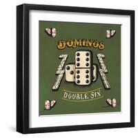 Dominos-Gregory Gorham-Framed Art Print