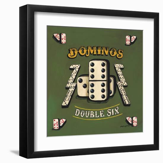 Dominos-Gregory Gorham-Framed Art Print