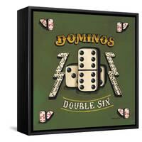 Dominos-Gregory Gorham-Framed Stretched Canvas