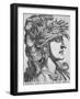 Domitian Caesar Augustus XII, Emperor of Rome-Antonius-Framed Giclee Print