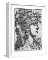 Domitian Caesar Augustus XII, Emperor of Rome-Antonius-Framed Giclee Print