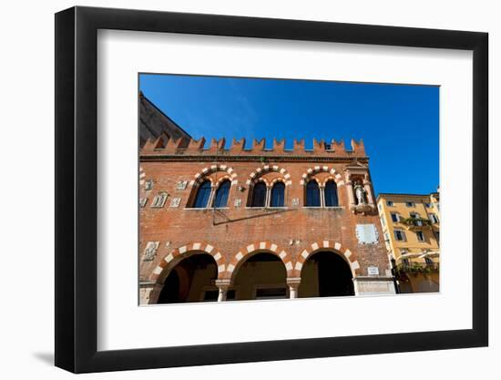 Domus Mercatorum - Verona Italy-Alberto SevenOnSeven-Framed Photographic Print