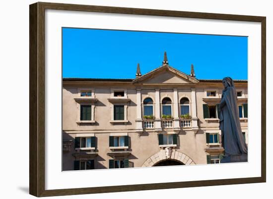 Domus Nova or Palazzo Dei Giudici - Verona Italy-Alberto SevenOnSeven-Framed Photographic Print