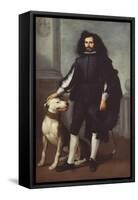 Don Andrés de Andrade y la Cal, c.1665-72-Bartolome Esteban Murillo-Framed Stretched Canvas