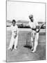 Don Bradman Gives Lesson-null-Mounted Photographic Print