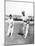 Don Bradman Gives Lesson-null-Mounted Photographic Print