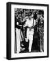 Don Bradman Going Out to Bat for the Last Time-null-Framed Photographic Print