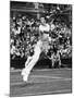 Don Budge in Full Length Action Portrait During Singles Match at Wimbledon Tennis Tournament-null-Mounted Premium Photographic Print