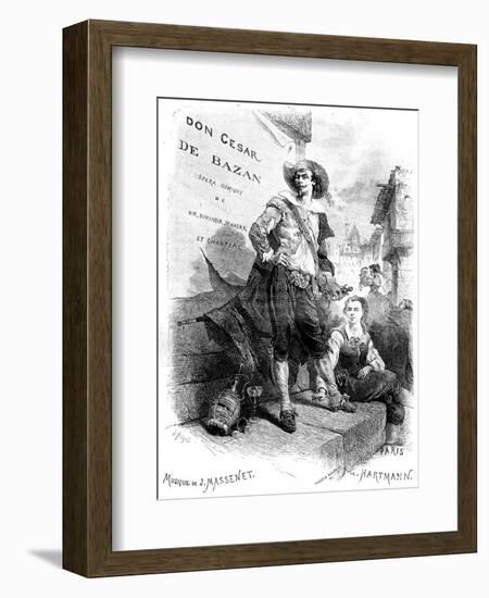 Don César de Bazan-Celestin Francois Nanteuil-Framed Giclee Print