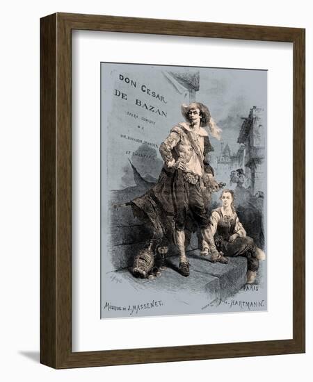 Don César de Bazan-Celestin Francois Nanteuil-Framed Giclee Print