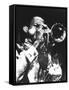 Don Cherry's Cheeks Seem Explode at the Pori Jazz Festival, in Finland-null-Framed Stretched Canvas