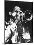 Don Cherry's Cheeks Seem Explode at the Pori Jazz Festival, in Finland-null-Mounted Photo