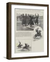 Don Cossacks at the International Horticultural Exhibition-null-Framed Giclee Print