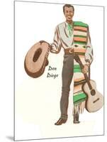 Don Diego, Symbol of San Diego Fair-null-Mounted Art Print