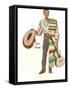 Don Diego, Symbol of San Diego Fair-null-Framed Stretched Canvas