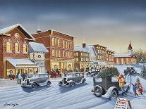 Hometown Christmas-Don Engler-Stretched Canvas