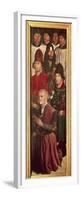 Don Ferdinand of Braganza and His Children, Detail from Saint Vincent Panels-Nuno Goncalves-Framed Premium Giclee Print